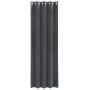Cortinas Opacas con Ojales 2 unidades Gris Claro Terciopelo by , Curtains and curtains - Ref: Foro24-4107257, Price: 37,63 €,...