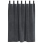 Cortinas Blackout  con lazos colgantes 2 pcs de terciopelo gris claro | Foro24.es | Tu tienda online para hogar, jardín y más Foro24.es