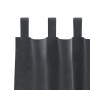 Cortinas Blackout  con lazos colgantes 2 pcs de terciopelo gris claro | Foro24.es | Tu tienda online para hogar, jardín y más Foro24.es