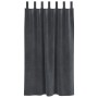 Cortinas Opacas con Lazos de Colgar 2 pcs de Terciopelo Gris Claro von , Vorhänge und Gardinen - Ref: Foro24-4107264, Preis: ...