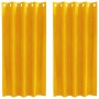 Cortinas Blackout  con Ojales 2 pcs Mostaza Amarillo Terciopelo | Foro24.es | Tu tienda online para hogar, jardín y más Foro24.es