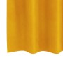 Cortinas Blackout  con Ojales 2 pcs Mostaza Amarillo Terciopelo | Foro24.es | Tu tienda online para hogar, jardín y más Foro24.es