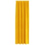 Cortinas Opacas con cinta superior 2 pcs Amarillo Mostaza Terciopelo by , Curtains and curtains - Ref: Foro24-4107277, Price:...