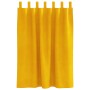 Cortinas Opacas  con Lazos de Suspensión 2 pcs Amarillo Mostaza Terciopelo | Foro24.es | Tu tienda online para hogar, jardín y más Foro24.es