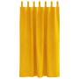 Cortinas Opacas  con Lazos de Colgar 2 pcs Amarillo Mostaza Terciopelo | Foro24.es | Tu tienda online para hogar, jardín y más Foro24.es