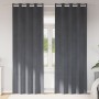 Cortinas Blackout de  con Ojales 2 pcs Gris Claro Super Suave | Foro24.es | Tu tienda online para hogar, jardín y más Foro24.es
