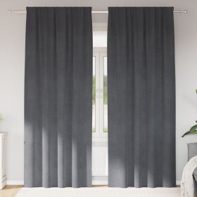 Cortinas Opacas con cinta superior 2 pcs de