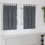 Cortinas Blackout de  con lazos de suspensión 2 pcs de terciopelo gris claro | Foro24.es | Tu tienda online para hogar, jardín y más Foro24.es
