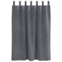 Cortinas Blackout de  con lazos de suspensión 2 pcs de terciopelo gris claro | Foro24.es | Tu tienda online para hogar, jardín y más Foro24.es
