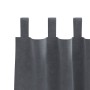 Cortinas Blackout  con lazos colgantes 2 pcs de terciopelo gris claro | Foro24.es | Tu tienda online para hogar, jardín y más Foro24.es