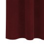 Cortinas opacas con cinta en la parte superior 2 pcs Rojo vino de terciopelo by , Curtains and curtains - Ref: Foro24-4107304...