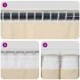 Cortinas opacas con cinta en la parte superior 2 pcs Rojo vino de terciopelo by , Curtains and curtains - Ref: Foro24-4107304...