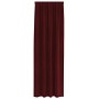 Cortinas Blackout  con cinta superior 2 pcs Rojo Vino Terciopelo | Foro24.es | Tu tienda online para hogar, jardín y más Foro24.es