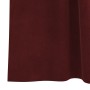 Cortinas Opacas  con Lazos de Colgado 2 pcs Rojo Vino Terciopelo | Foro24.es | Tu tienda online para hogar, jardín y más Foro24.es