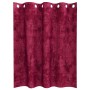 Cortinas de Terciopelo Vino Poliéster 140 x 140 cm Cortina | Foro24.es | Tu tienda online para hogar, jardín y más Foro24.es