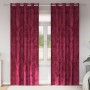 Cortinas de Terciopelo 2 pcs con Ojales Burdeos 260x140 cm | Foro24.es | Tu tienda online para hogar, jardín y más Foro24.es