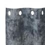 Cortinas de Terciopelo 2 pcs con Ojales Gris Plata 225x140 cm | Foro24.es | Tu tienda online para hogar, jardín y más Foro24.es
