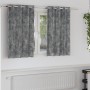 Cortinas 2 pcs con Ojales Grises 140x140 cm | Foro24.es | Tu tienda online para hogar, jardín y más Foro24.es