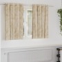 Cortinas de 2 Piezas con Ojales Color Crema 140x140 cm | Foro24.es | Tu tienda online para hogar, jardín y más Foro24.es
