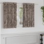Cortinas de Terciopelo 2 pcs con Ojales Cappuccino 140x140 cm | Foro24.es | Tu tienda online para hogar, jardín y más Foro24.es