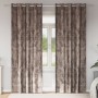 Cortinas de 2 piezas con ojales Cappuccino 260x140 cm | Foro24.es | Tu tienda online para hogar, jardín y más Foro24.es