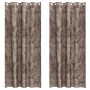 Cortinas de 2 piezas con ojales Cappuccino 260x140 cm | Foro24.es | Tu tienda online para hogar, jardín y más Foro24.es