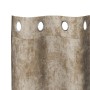 Cortinas de terciopelo 2 pcs con ojales champán 260x140 cm | Foro24.es | Tu tienda online para hogar, jardín y más Foro24.es