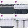 Cortinas de Terciopelo 2 pcs con Ojetes Plateadas 140x140 cm | Foro24.es | Tu tienda online para hogar, jardín y más Foro24.es