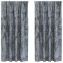 Cortinas 2 piezas con Ojetes Gris Plata 175x140 cm von , Vorhänge und Gardinen - Ref: Foro24-4107684, Preis: 29,03 €, Rabatt: %