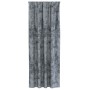 Cortinas de terciopelo 2 pcs con ojales Plata gris 260x140 cm | Foro24.es | Tu tienda online para hogar, jardín y más Foro24.es