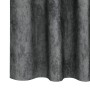 Cortinas de Terciopelo 2 pcs con Ojetes Gris 245x140 cm | Foro24.es | Tu tienda online para hogar, jardín y más Foro24.es