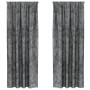 Cortinas 2 pcs con Ojales Gris 260x140 cm | Foro24.es | Tu tienda online para hogar, jardín y más Foro24.es