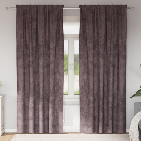 Cortinas 2 pcs con Ojetes Marrón 225x140 cm | Foro24.es | Tu tienda online para hogar, jardín y más Foro24.es
