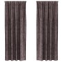 Cortinas 2 pcs con Ojetes Marrón 225x140 cm | Foro24.es | Tu tienda online para hogar, jardín y más Foro24.es