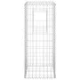 Iron gabion pole basket 40x40x100 cm by vidaXL, fence posts - Ref: Foro24-151260, Price: 40,45 €, Discount: %