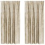Cortinas de 2 piezas con ojales crema 175x140 cm | Foro24.es | Tu tienda online para hogar, jardín y más Foro24.es