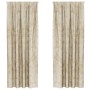 Cortinas 2 pcs con Ojetes Crema 245x140 cm | Foro24.es | Tu tienda online para hogar, jardín y más Foro24.es