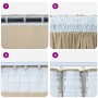 Cortinas de Terciopelo 2 pcs con Ojetes Crema 260x140 cm | Foro24.es | Tu tienda online para hogar, jardín y más Foro24.es