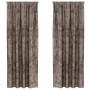 Cortinas de Terciopelo 2 pcs con Ojetes Capuchino 260x140 cm | Foro24.es | Tu tienda online para hogar, jardín y más Foro24.es