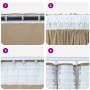 Cortinas de Terciopelo 2 pcs con Ojetes Champagne 175x140 cm | Foro24.es | Tu tienda online para hogar, jardín y más Foro24.es