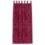 Cortinas de terciopelo 2 pcs con anillas Borgoña 245x140 cm | Foro24.es | Tu tienda online para hogar, jardín y más Foro24.es