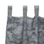 Cortinas de Terciopelo 2 pcs con Ojetes Gris Plata 225x140 cm | Foro24.es | Tu tienda online para hogar, jardín y más Foro24.es