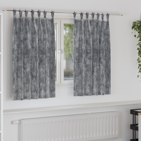 Cortinas de 2 pcs con Ojetes Grises 140x140 cm | Foro24.es | Tu tienda online para hogar, jardín y más Foro24.es
