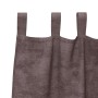 Cortinas de Terciopelo 2 pcs con Ojetes Marrón 140x140 cm | Foro24.es | Tu tienda online para hogar, jardín y más Foro24.es