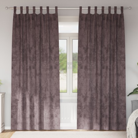 Cortinas 2 pcs con Ojales Marrón 245x140 cm | Foro24.es | Tu tienda online para hogar, jardín y más Foro24.es