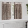 Cortinas de terciopelo 2 pcs con ojales capuchino 140x140 cm | Foro24.es | Tu tienda online para hogar, jardín y más Foro24.es
