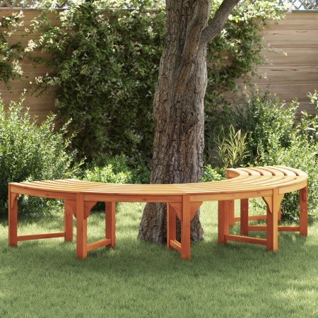 Banco de árbol al aire libre Semicircular 200 cm de madera maciza de eucalipto von , Gartenbänke - Ref: Foro24-4108061, Preis...