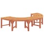 Banco de árbol al aire libre Semicircular 200 cm de madera maciza de eucalipto von , Gartenbänke - Ref: Foro24-4108061, Preis...