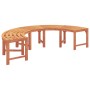 Banco de árbol al aire libre Semicircular 200 cm de madera maciza de eucalipto von , Gartenbänke - Ref: Foro24-4108061, Preis...