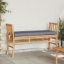 Banco de jardín  de 110 cm con cojín de bambú | Foro24.es | Tu tienda online para hogar, jardín y más Foro24.es